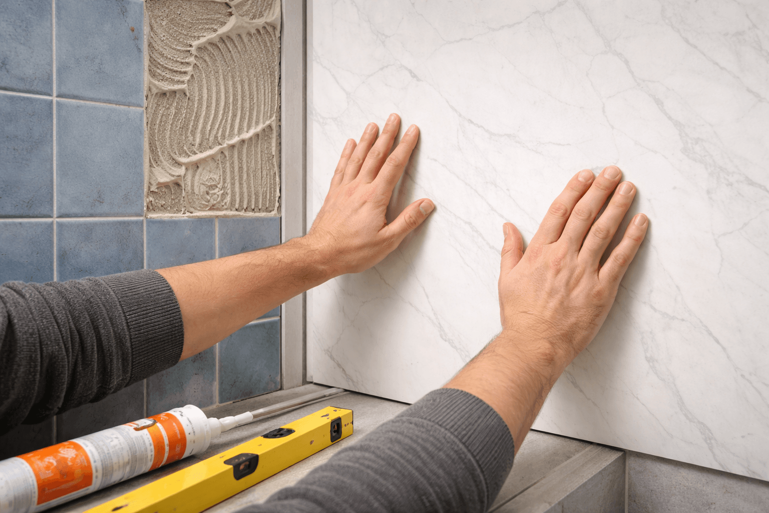 Монтаж на PVC Панели Върху Стари Плочки: Ръководство Стъпка по Стъпка